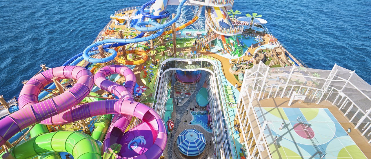 Thrill Island på Icon of the Seas byder på adrenalinfyldte eventyr!