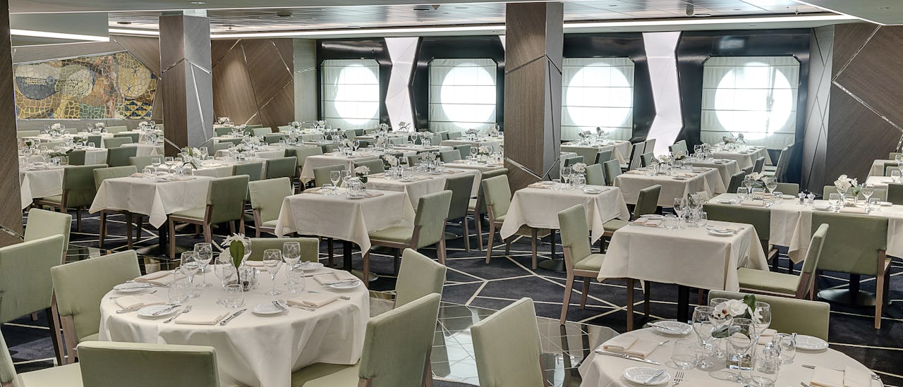 The main restaurant