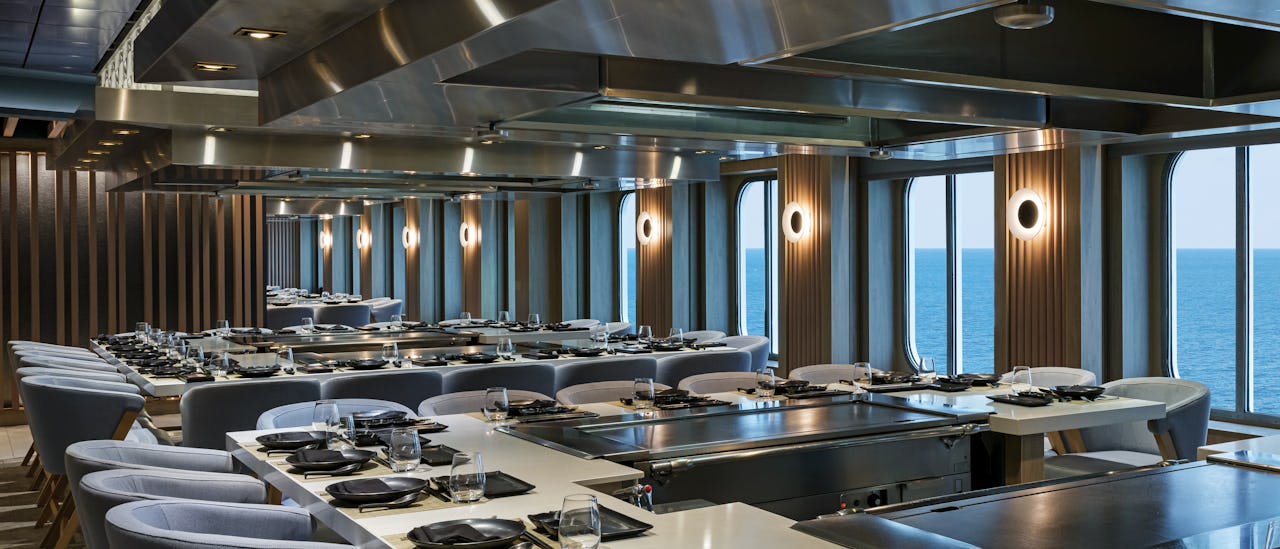 Restaurangen Teppanyaki (kostar extra)
